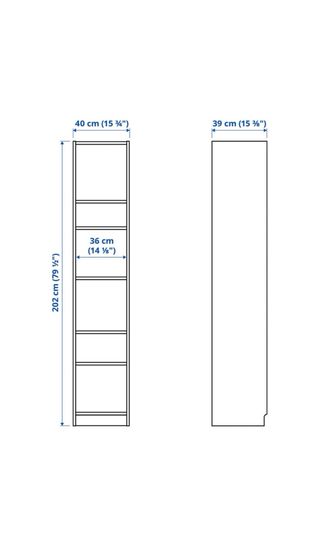 Estantería Billy Blanca