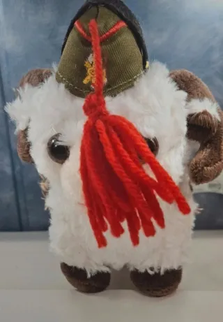 Peluche cabra legión española 16 cm aprox