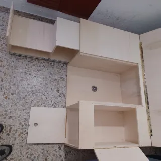 Mueble camper cama para furgoneta pequeña con colc