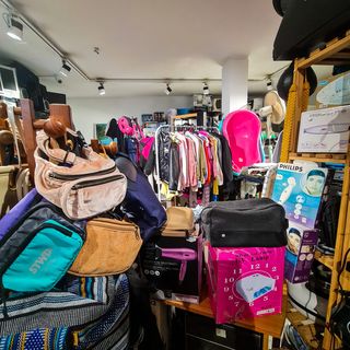 Pochete Veludo Rosa Claro Pull&Bear