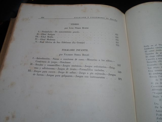1944 - Costumbres de España Folklore V. II 1944