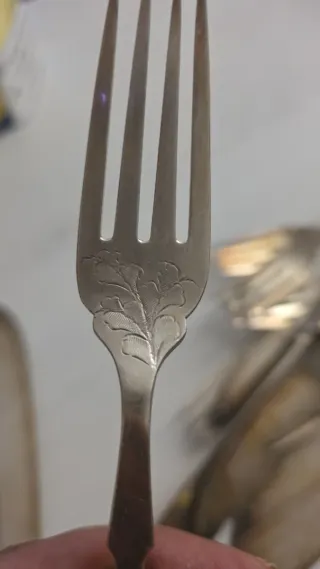 Cubiertos antiguos siglo XIX