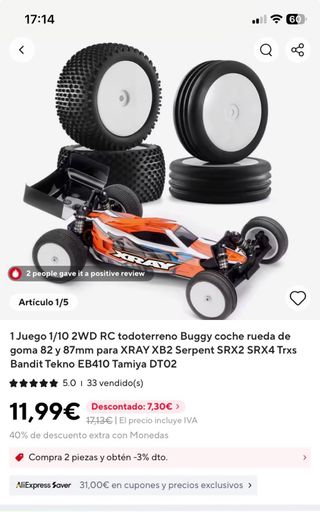 Neumaticos Mini Cooper casi nuevas