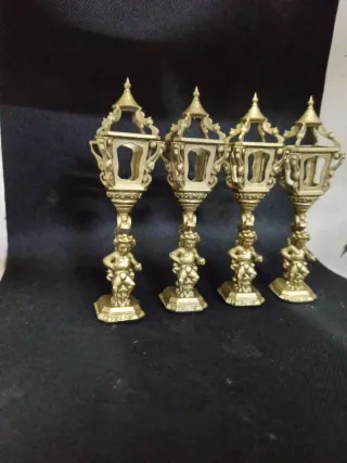 Juego 4 faroles Semana Santa