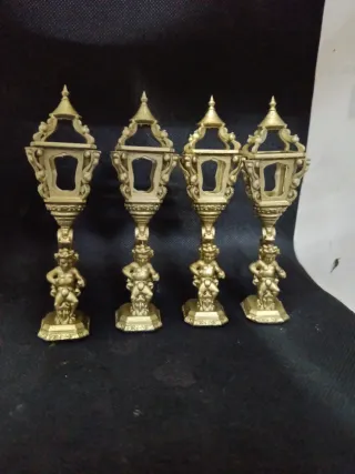 Juego 4 faroles Semana Santa