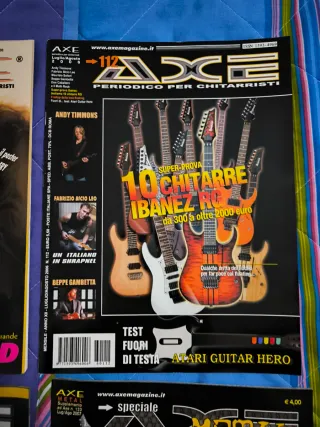 4 riviste Axe in lingua italiana 1995-2010