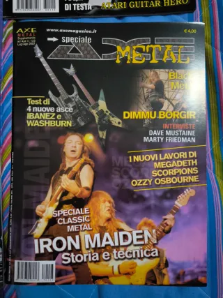 4 riviste Axe in lingua italiana 1995-2010