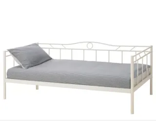 Cama Diván Ikea Blanca Forja
