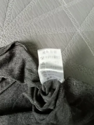 Leggings premamá pirata. Talla M. Gris.