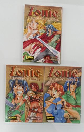 Louie 2 a 4 - norma manga