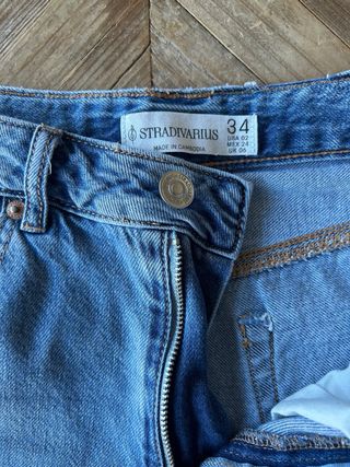 Jorts tejanos stradivarius