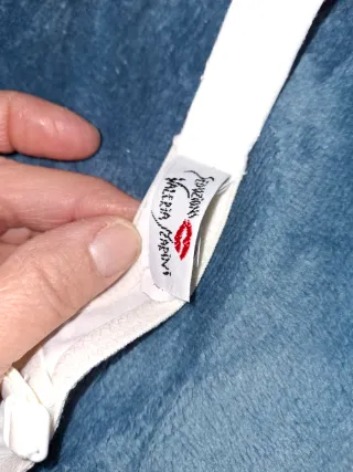 Completo intimo pizzo bianco