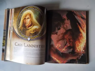 El arte de Canción de Hielo y Fuego. Tomos 1 y 2.