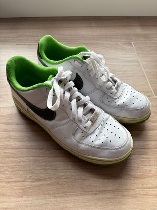 Nike Air Force 1 Verde y Blanco
