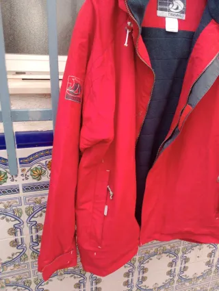 Chaqueta TREK Hombre M Roja