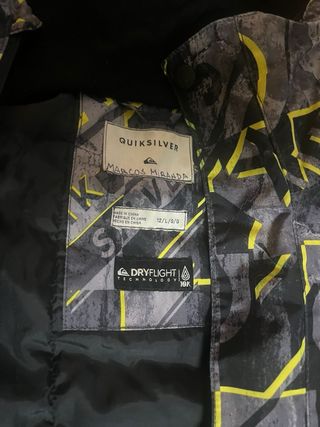 Cazadora de nieve niño Quiksilver Talla 12 14