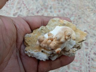 Calcita botroide su matrice collezionista