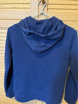 Sudadera Nike Niña Azul con Capucha