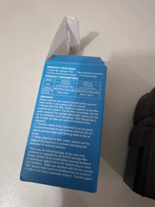 Filtro Esponja Bio Acuario