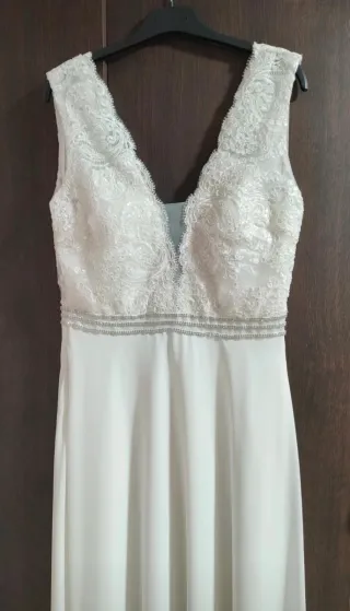 Vestido de Novia Blanco Encaje