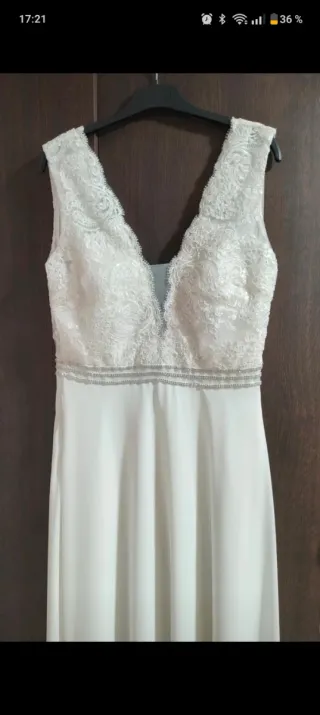 Vestido de Novia Blanco Encaje