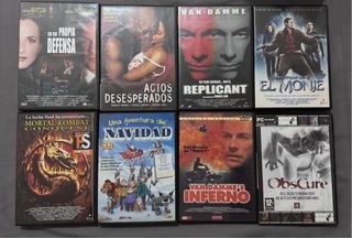 Lote Películas DVD Variadas 50€ todo