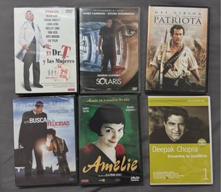 Lote Películas DVD Variadas 50€ todo