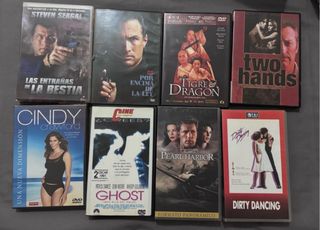 Lote Películas DVD Variadas 50€ todo