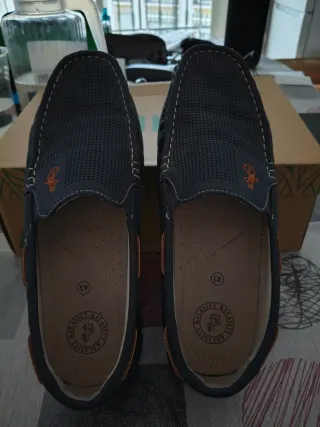 Zapatos mocasines hombre sin cordones talla 43