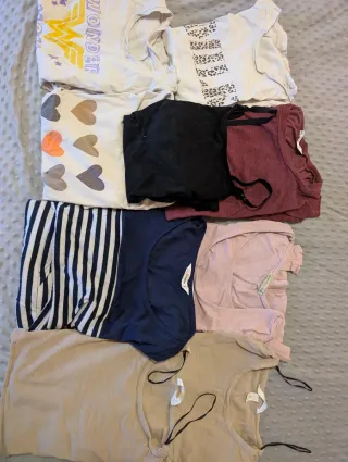 Lote 9 Camisetas Lactancia