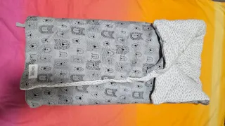 Saco arrullo Tuc Tuc osito gris bebé
