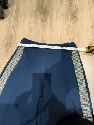 Pantalón ancho azul talla M