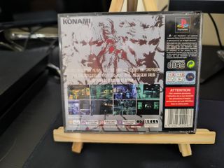 Metal Gear Solid PS1 PAL Konami