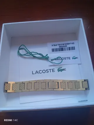 Pulsera Lacoste Oro