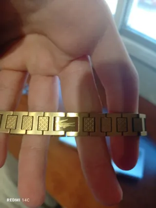 Pulsera Lacoste Oro