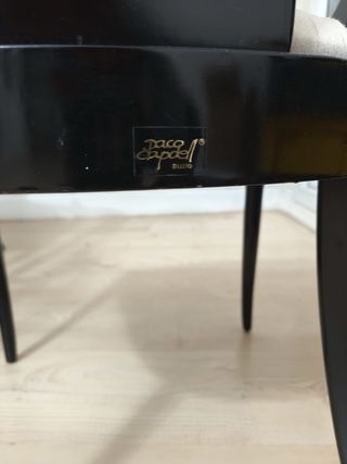 Mesa comedor de cristal