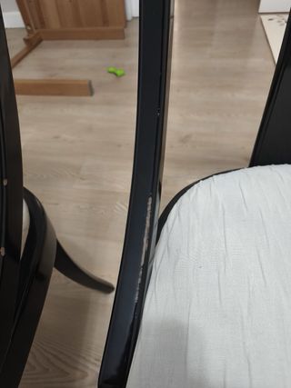 Mesa comedor de cristal