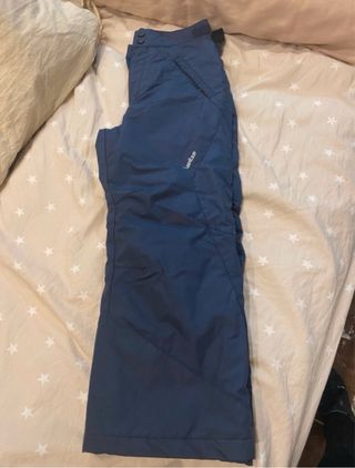 Pantalón de nieve Wedze azul niño T8