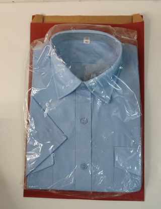 100 buste grandi in carta kraft (25 x 5 x 37 cm)