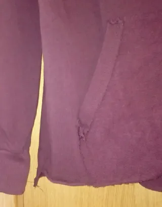 Sudadera nueva Bershka burdeos XL - 42