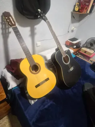 Lote 4 guitarras + amplificador