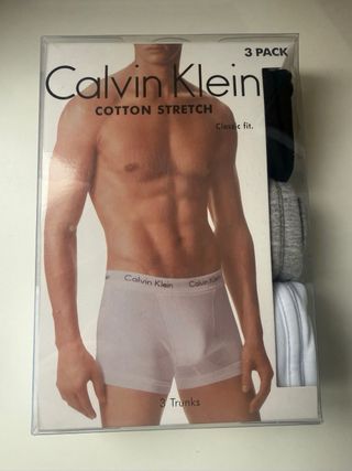 Calvin Klein Bóxer Hombre Talla M Pack 3