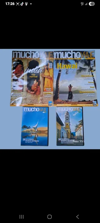 2 Riviste e 2 DVD di Viaggi
