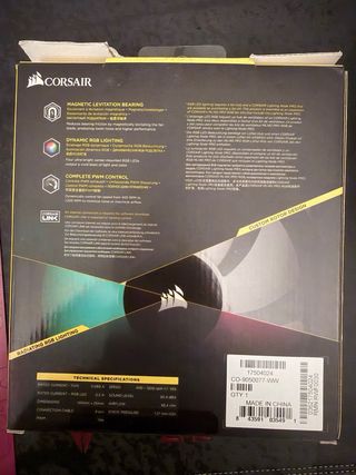 Vendo ventilador Corsair ML140 PRO RGB PWM Fan
