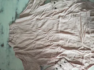 Camisa Zara Basic Rosa Talla S