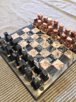 Ajedrez de mármol de México