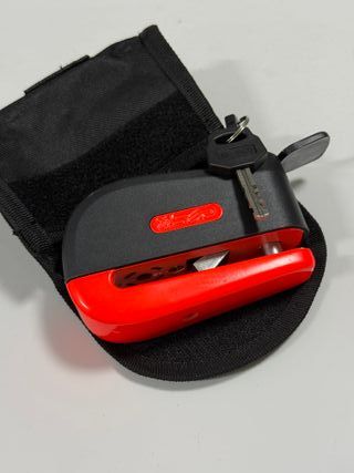 Lote 2 candados disco moto + llaves