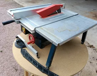 Sierra de mesa eléctrica para madera