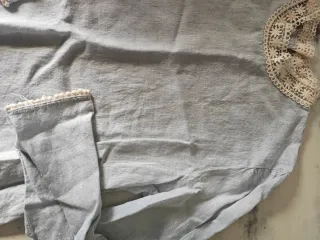 Camisa Zara Basic Celeste Talla XS