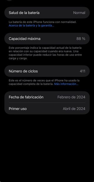 iPhone 15 Pro Max 256 GB Negro titanio